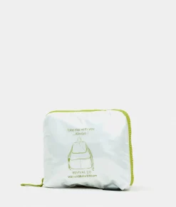 Outlet Mandarina Duck REVIVAL 2.0 Foldable Backpack With Flap MapoGreen