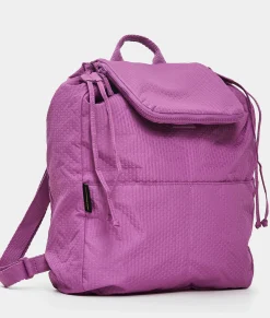 Outlet Mandarina Duck REVIVAL 2.0 Foldable Backpack With Flap Orchid