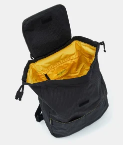 Discount Mandarina Duck REVIVAL 2.0 Foldable Backpack With Flap Black