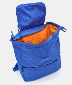 Hot Mandarina Duck REVIVAL 2.0 Foldable Backpack With Flap ElectricBlue