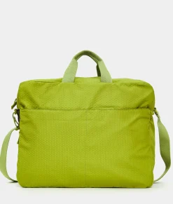 Fashion Mandarina Duck REVIVAL 2.0 Foldable Boxy Duffle MapoGreen