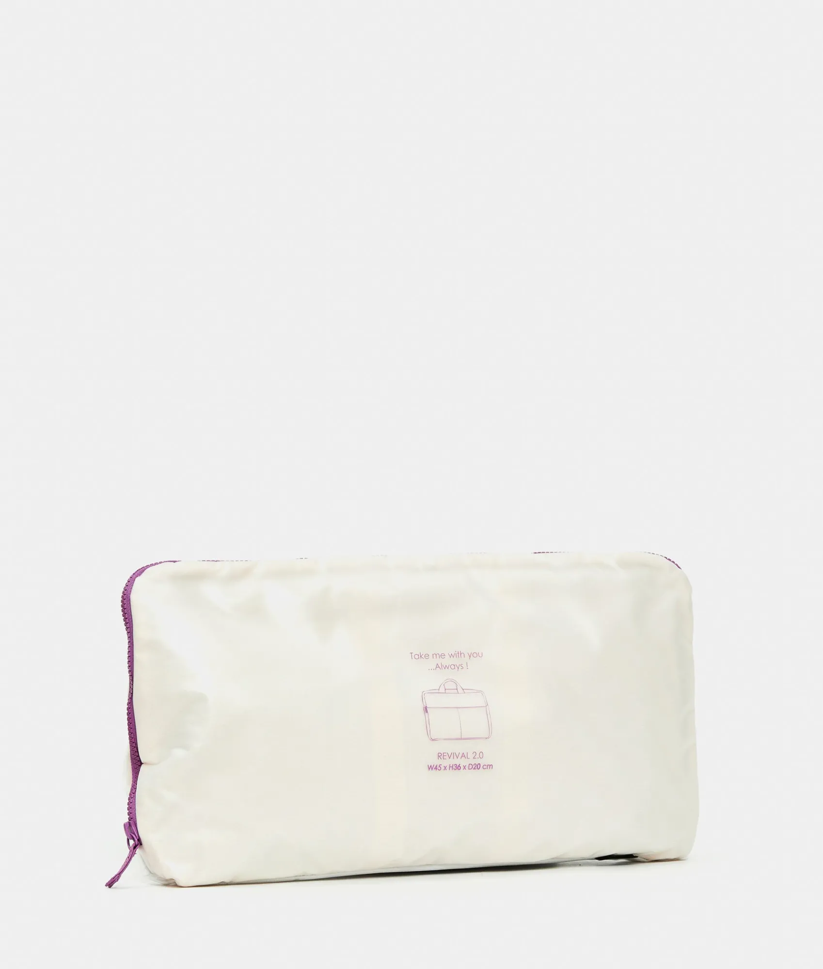 Hot Mandarina Duck REVIVAL 2.0 Foldable Boxy Duffle Orchid