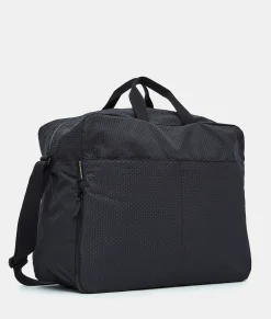 New Mandarina Duck REVIVAL 2.0 Foldable Boxy Duffle Black