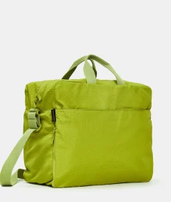 Fashion Mandarina Duck REVIVAL 2.0 Foldable Boxy Duffle MapoGreen