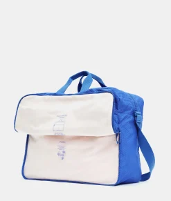 Clearance Mandarina Duck REVIVAL 2.0 Foldable Boxy Duffle ElectricBlue