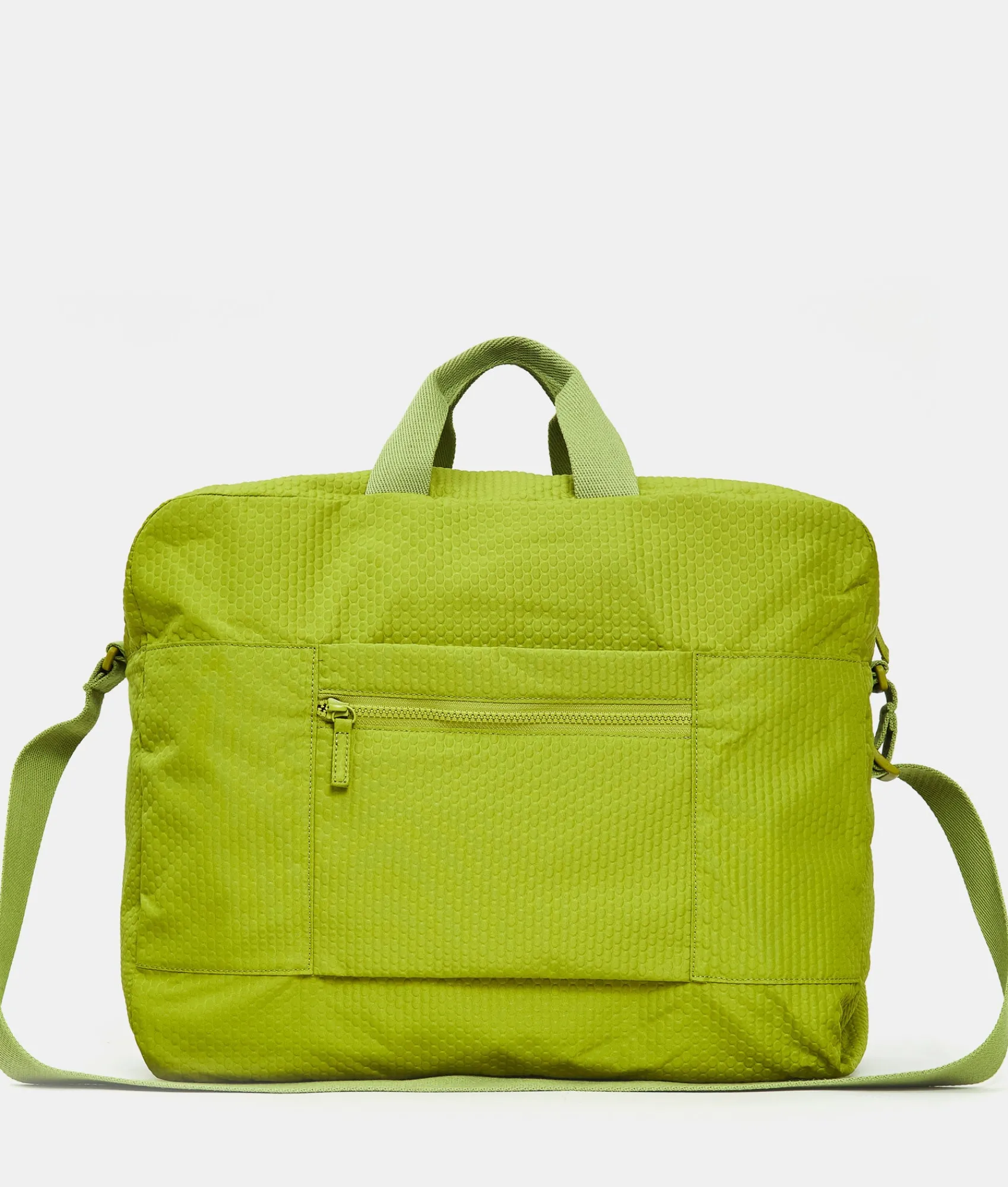 Fashion Mandarina Duck REVIVAL 2.0 Foldable Boxy Duffle MapoGreen