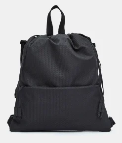 Outlet Mandarina Duck REVIVAL 2.0 Foldable Drawstring Backpack Black