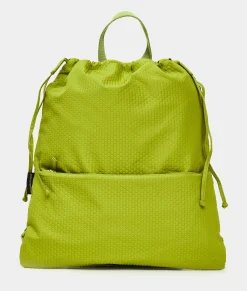 Outlet Mandarina Duck REVIVAL 2.0 Foldable Drawstring Backpack MapoGreen
