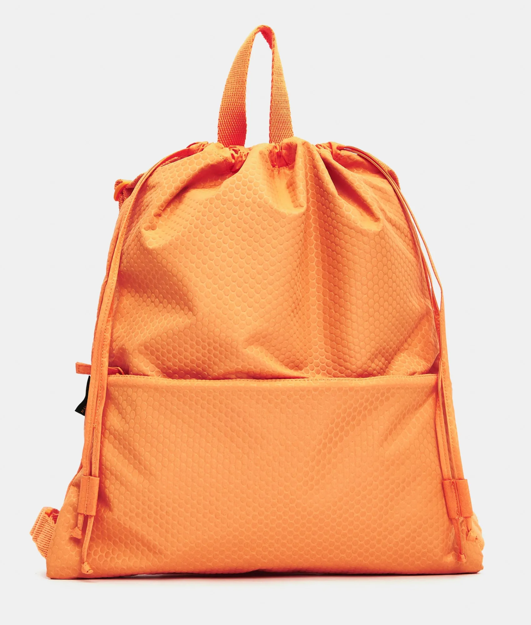 Online Mandarina Duck REVIVAL 2.0 Foldable Drawstring Backpack Tangerine