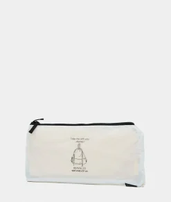 Outlet Mandarina Duck REVIVAL 2.0 Foldable Drawstring Backpack Black