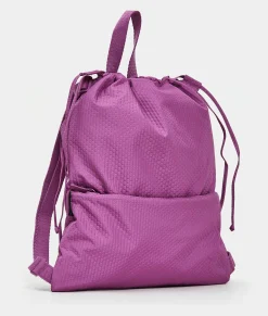 Sale Mandarina Duck REVIVAL 2.0 Foldable Drawstring Backpack Orchid