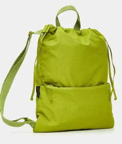 Outlet Mandarina Duck REVIVAL 2.0 Foldable Drawstring Backpack MapoGreen