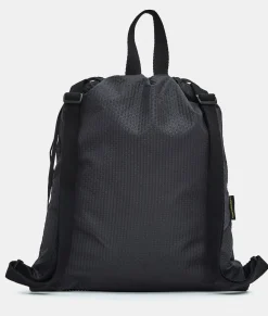Outlet Mandarina Duck REVIVAL 2.0 Foldable Drawstring Backpack Black