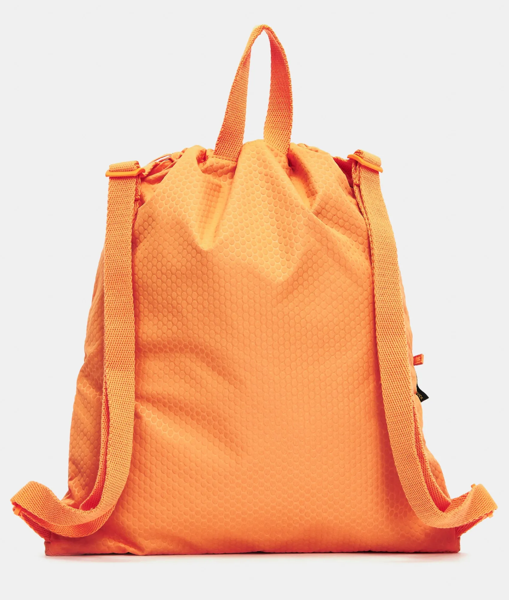 Online Mandarina Duck REVIVAL 2.0 Foldable Drawstring Backpack Tangerine