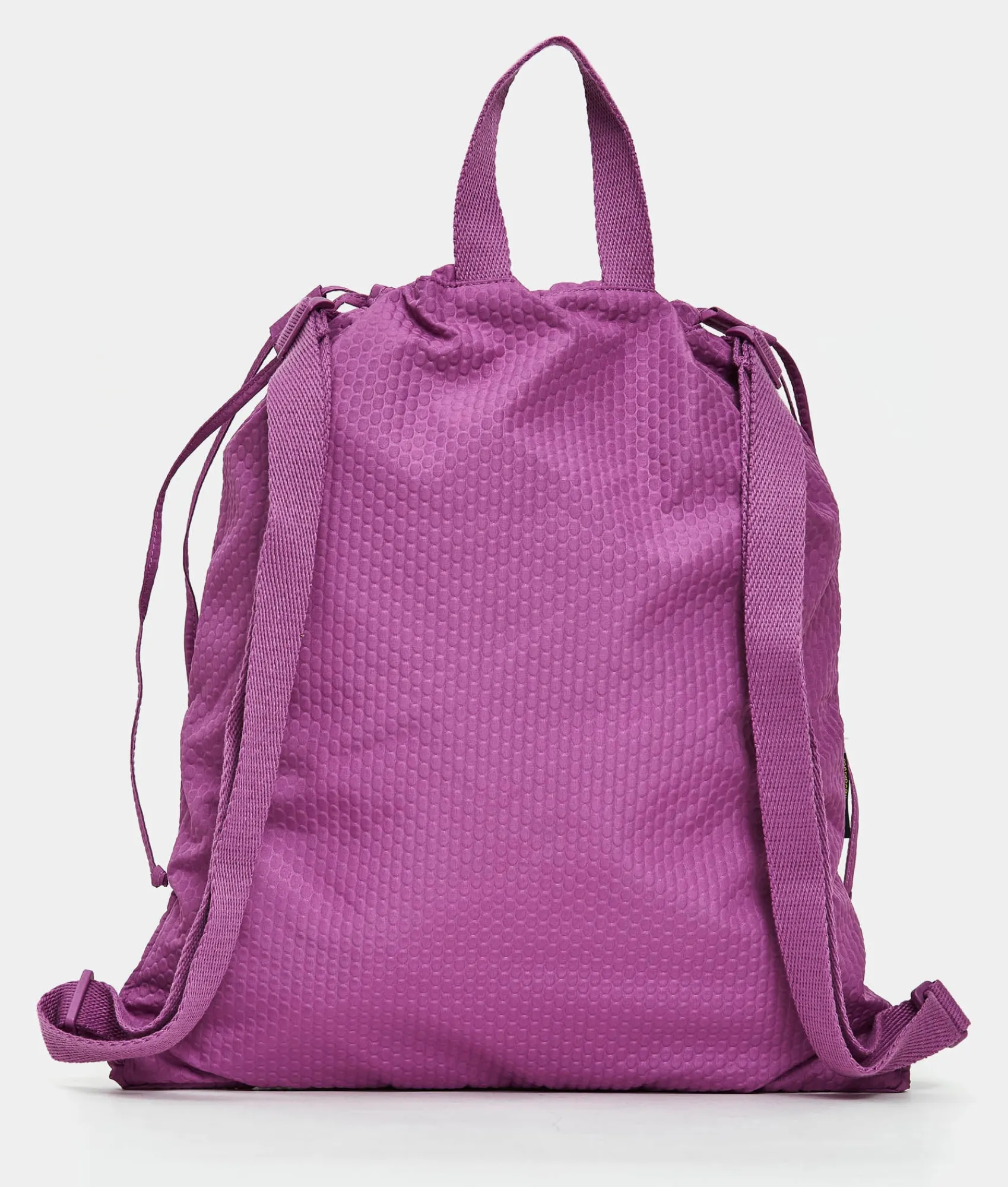 Sale Mandarina Duck REVIVAL 2.0 Foldable Drawstring Backpack Orchid