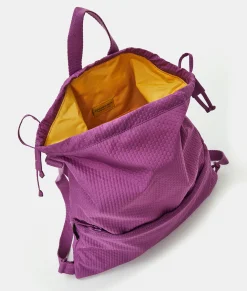 Sale Mandarina Duck REVIVAL 2.0 Foldable Drawstring Backpack Orchid