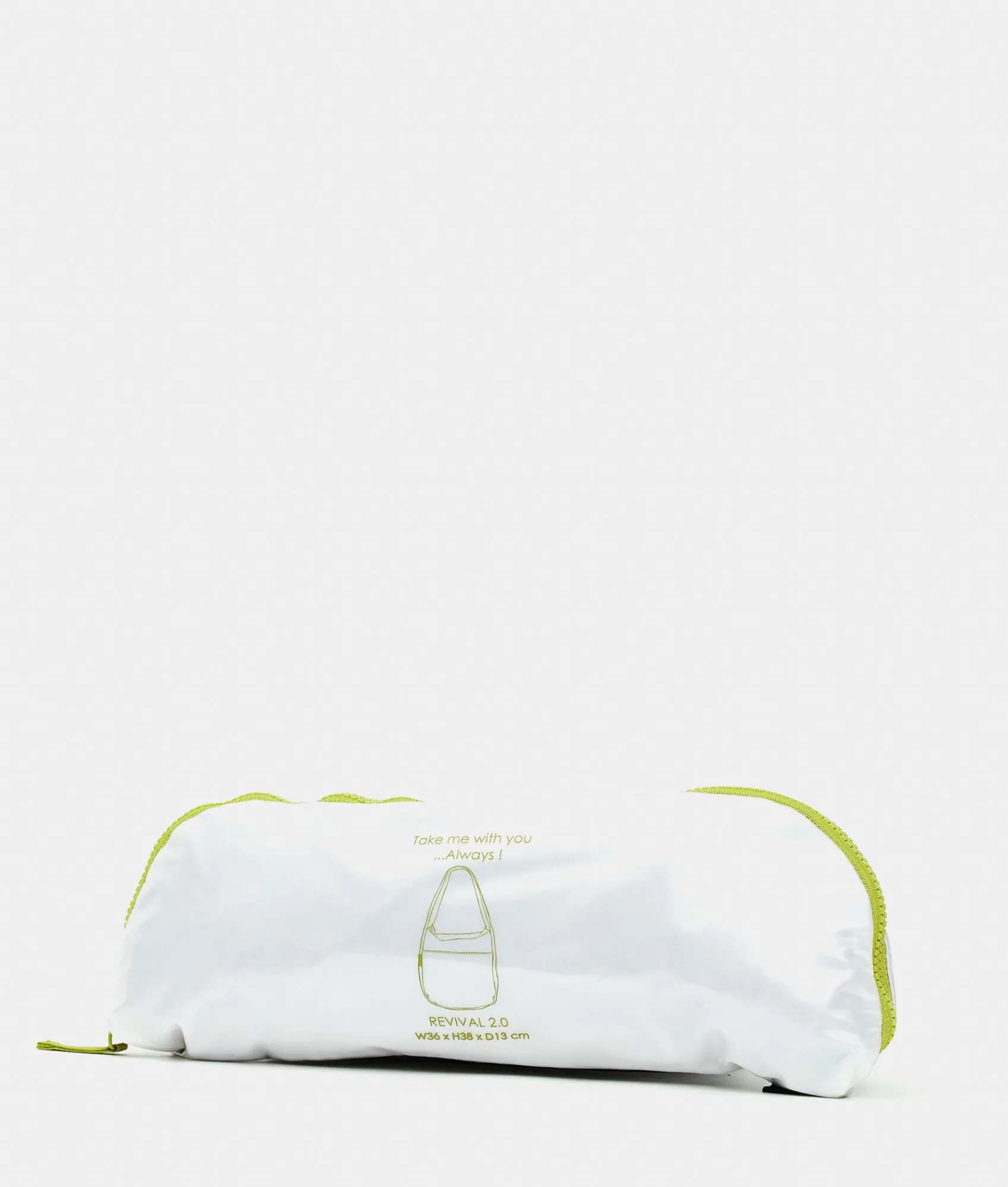 Clearance Mandarina Duck REVIVAL 2.0 Foldable Large Shoulder Bag MapoGreen