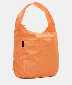 Sale Mandarina Duck REVIVAL 2.0 Foldable Large Shoulder Bag Tangerine