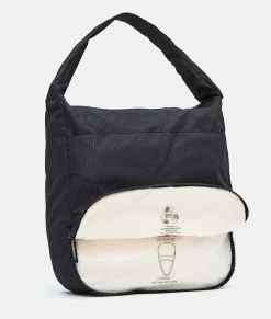 Sale Mandarina Duck REVIVAL 2.0 Foldable Large Shoulder Bag Black