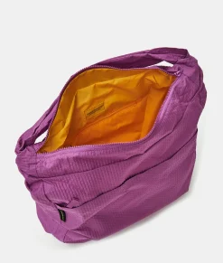 New Mandarina Duck REVIVAL 2.0 Foldable Large Shoulder Bag Orchid