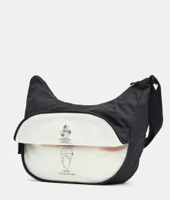 New Mandarina Duck REVIVAL 2.0 Foldable Medium Shoulder Bag Black