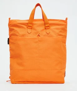 Fashion Mandarina Duck REVIVAL 2.0 Foldable Multifunction Tote Tangerine
