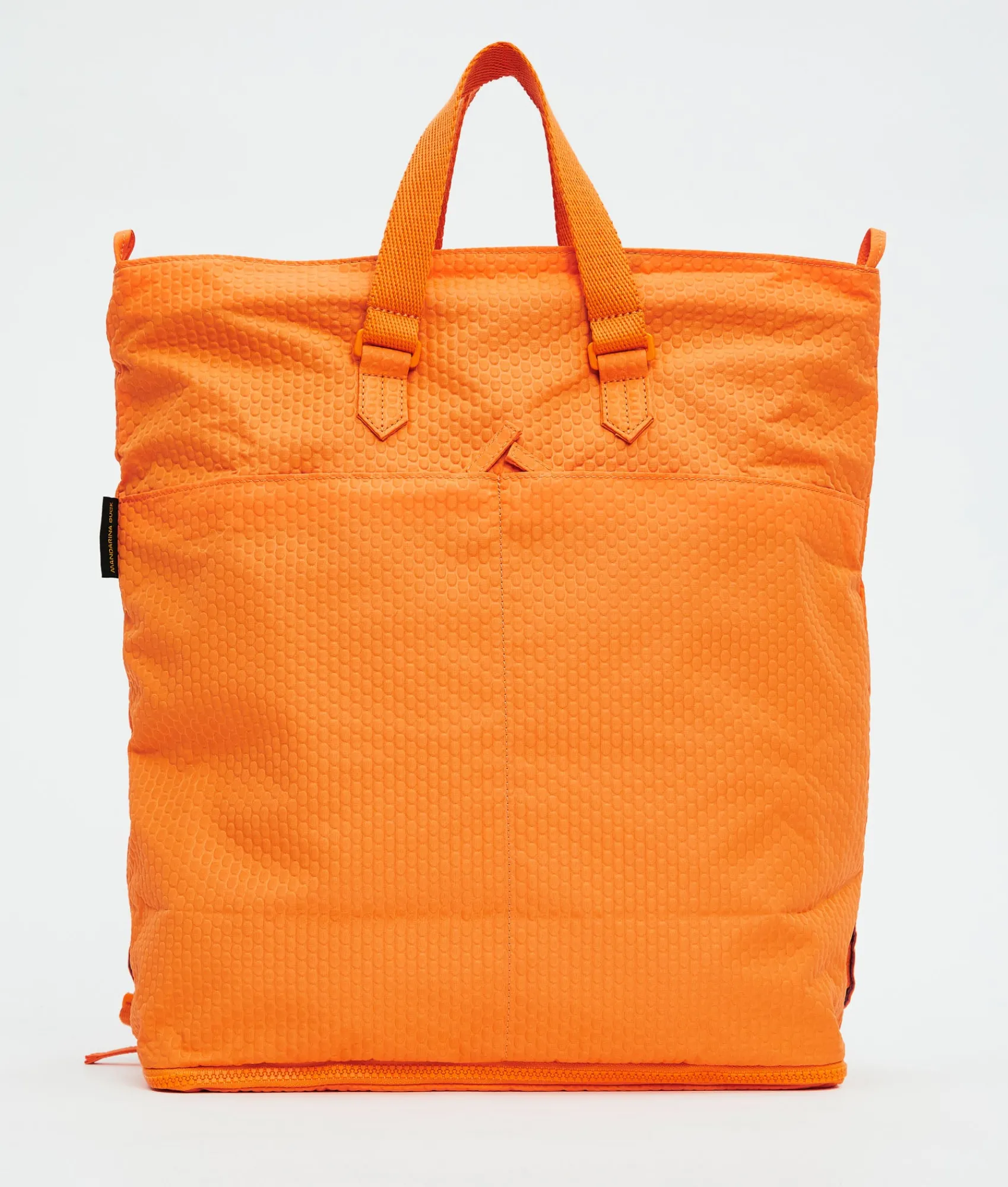 Fashion Mandarina Duck REVIVAL 2.0 Foldable Multifunction Tote Tangerine
