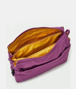 Clearance Mandarina Duck REVIVAL 2.0 Foldable Triple Pochette Orchid