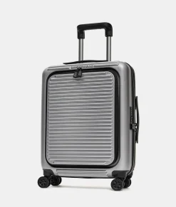 Fashion Mandarina Duck TANK Carry-On Cabin Trolley | cm 55X40X20 Grigio