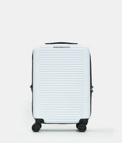 Hot Mandarina Duck TANK Expandable Cabin Trolley | cm 55X35X23 OpticalWhite