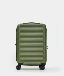 New Mandarina Duck TANK Expandable Cabin Trolley | cm 55X35X23 MilitaryGreen