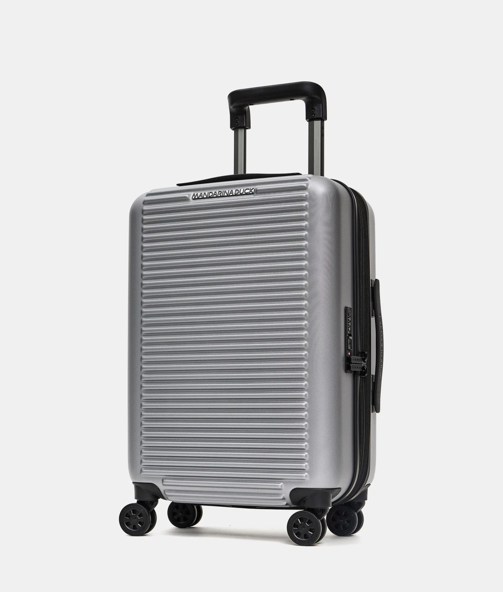 Sale Mandarina Duck TANK Expandable Cabin Trolley | cm 55X35X23 Grigio