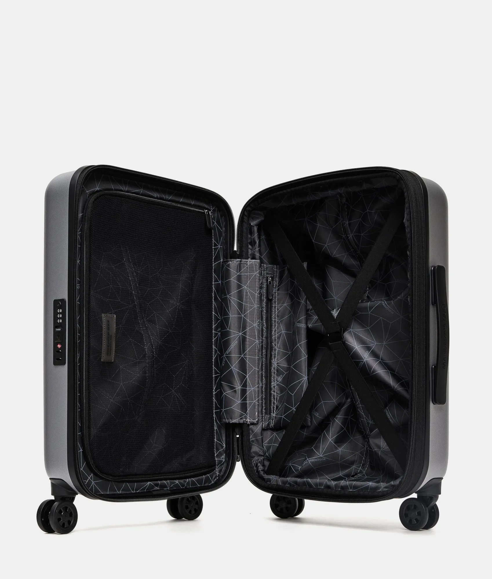 Sale Mandarina Duck TANK Expandable Cabin Trolley | cm 55X35X23 Grigio