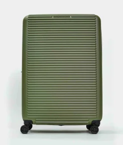 Discount Mandarina Duck TANK Large Expandable Trolley | cm 51X75X31 MilitaryGreen