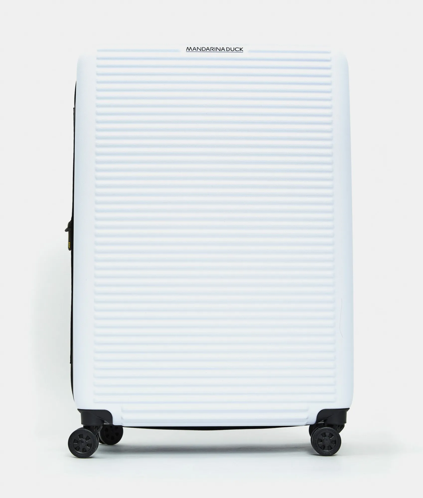 Outlet Mandarina Duck TANK Large Expandable Trolley | cm 51X75X31 OpticalWhite