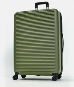 Discount Mandarina Duck TANK Large Expandable Trolley | cm 51X75X31 MilitaryGreen