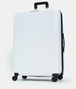 Outlet Mandarina Duck TANK Large Expandable Trolley | cm 51X75X31 OpticalWhite