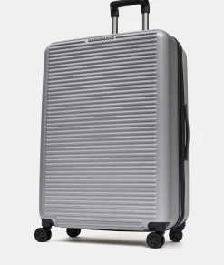 Clearance Mandarina Duck TANK Large Expandable Trolley | cm 51X75X31 Grigio