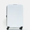 Hot Mandarina Duck TANK Medium Expandable Trolley | cm 45X69X27 OpticalWhite