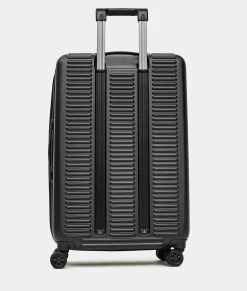 Fashion Mandarina Duck TANK Medium Expandable Trolley | cm 45X69X27 Black
