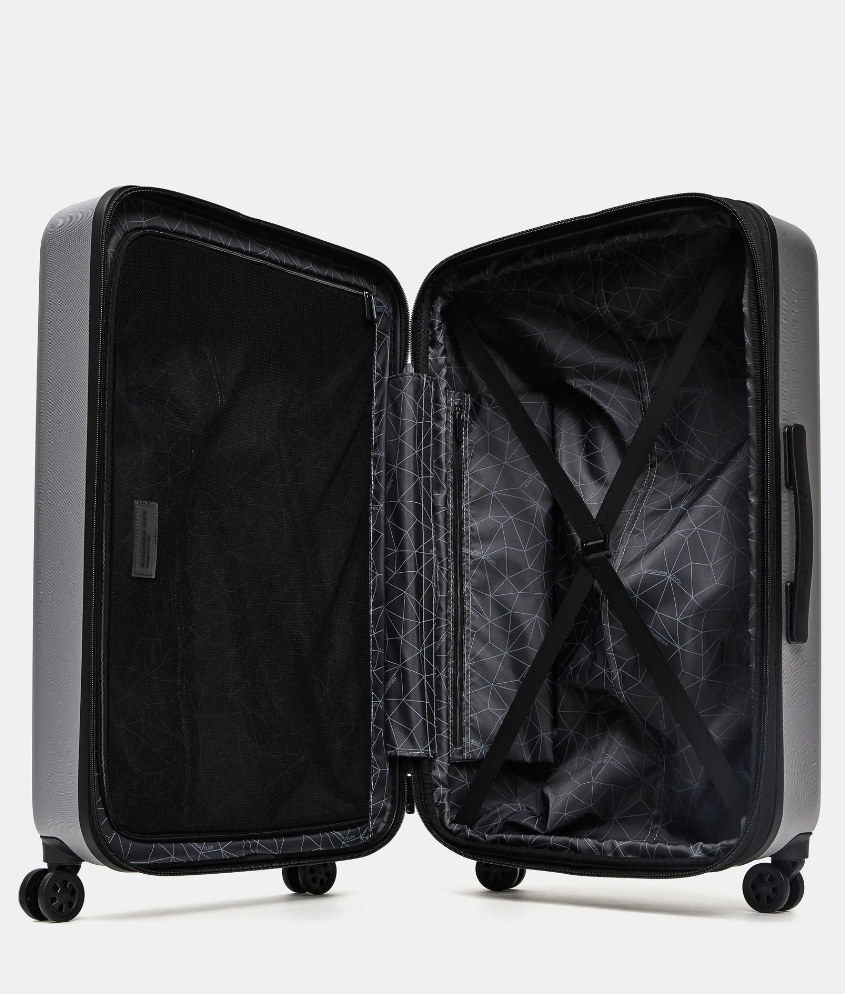 Online Mandarina Duck TANK Medium Expandable Trolley | cm 45X69X27 Grigio