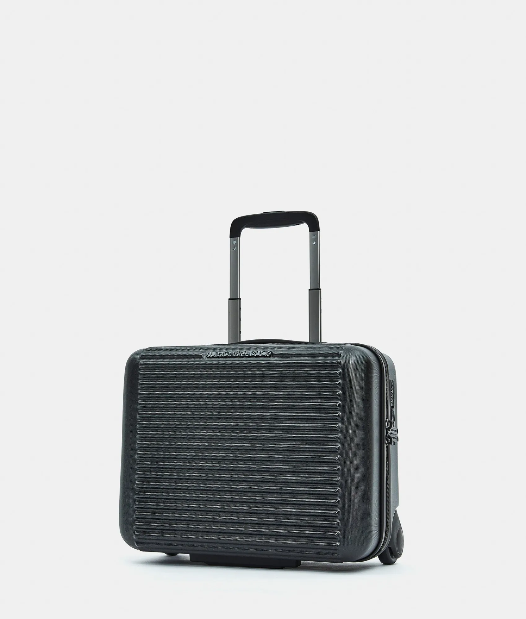 New Mandarina Duck TANK Pilot Trolley | cm 34.5X40X20 Black