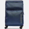Fashion Mandarina Duck ZEPHYR Large Soft Expandable Trolley (4 Wheels) | cm 78 X 47 X 27.5/31 DressBlue