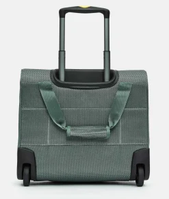Online Mandarina Duck ZEPHYR Pilot Trolley (2 Wheels) | cm 40 X 36 X 20 IcebergGreen