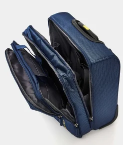 Best Mandarina Duck ZEPHYR Pilot Trolley (2 Wheels) | cm 40 X 36 X 20 DressBlue