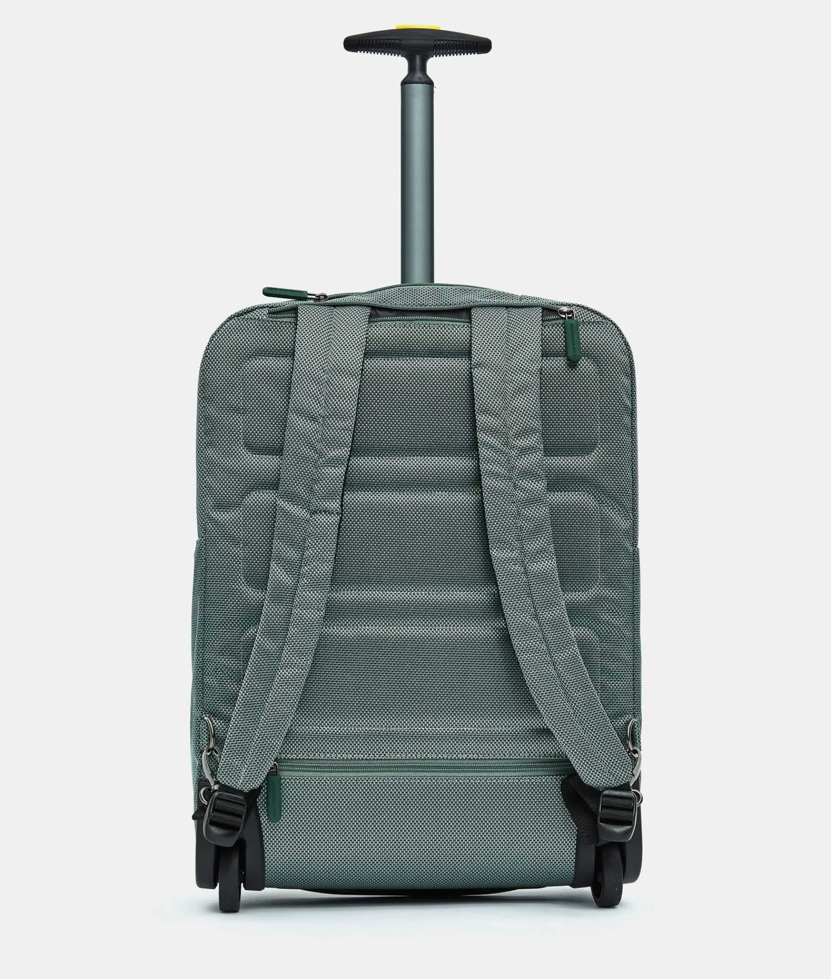 Outlet Mandarina Duck ZEPHYR Soft Trolley Backpack (2 Wheels) | cm 54 X 37 X 20 IcebergGreen