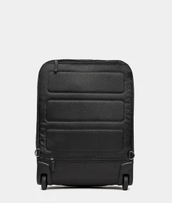 Hot Mandarina Duck ZEPHYR Soft Trolley Backpack (2 Wheels) | cm 54 X 37 X 20 Black