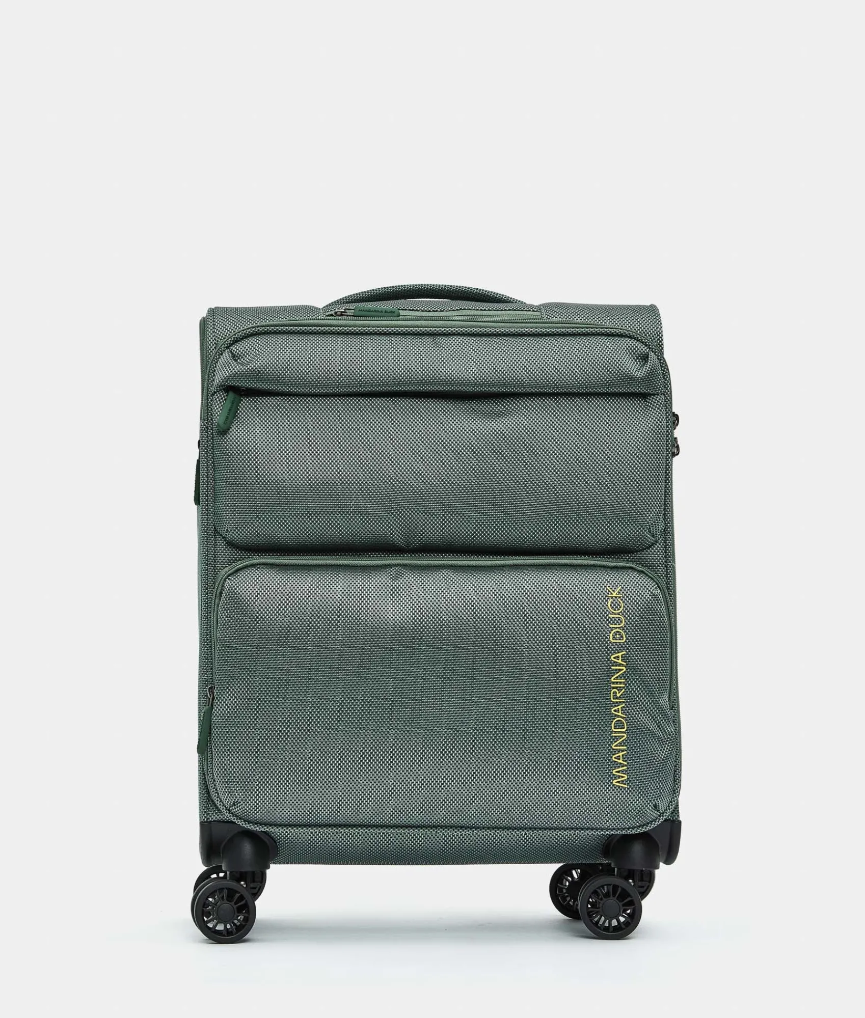 Sale Mandarina Duck ZEPHYR Soft Trolley Cabin (4 Wheels) | cm 55 X 40 X 20 IcebergGreen