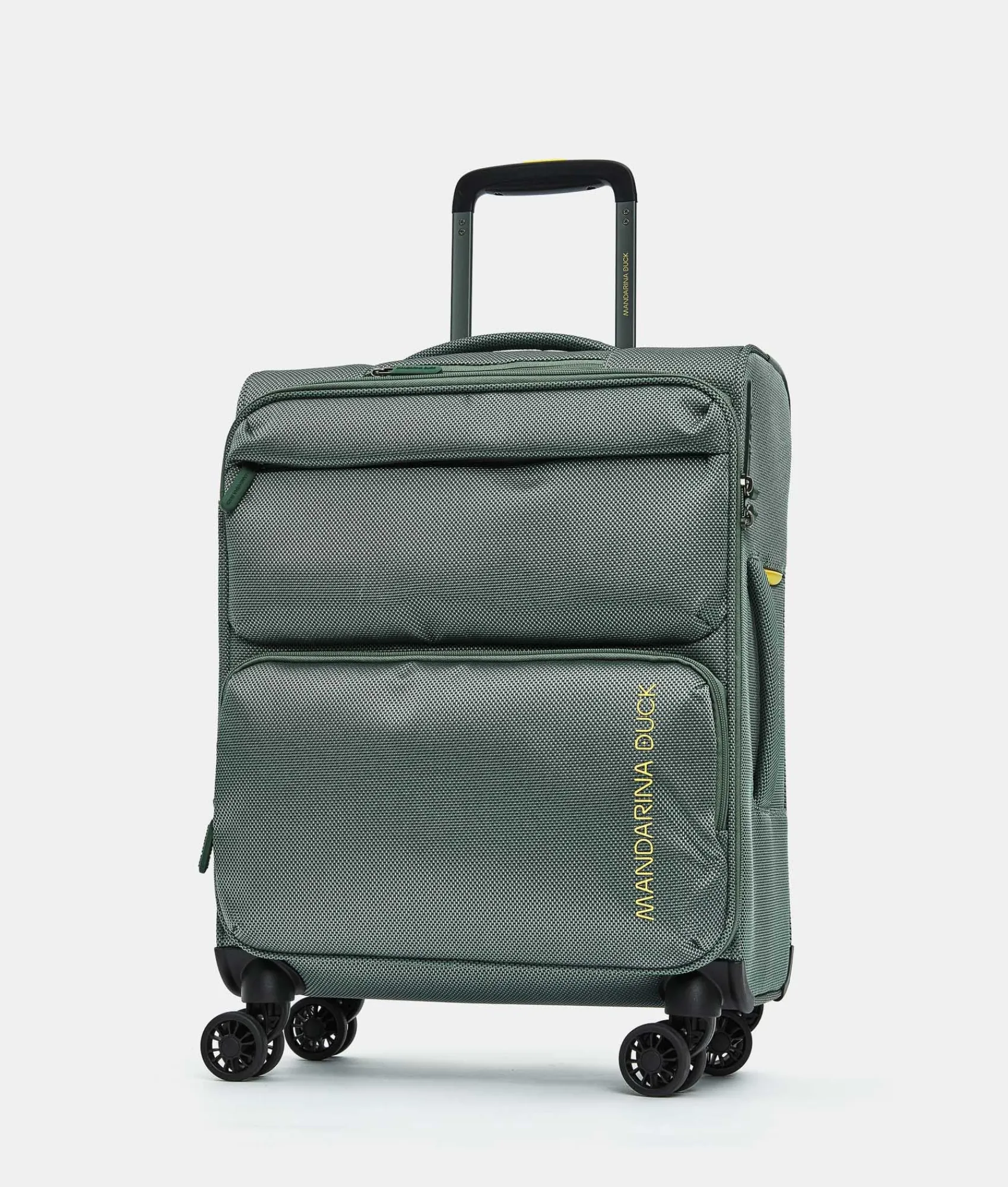 Sale Mandarina Duck ZEPHYR Soft Trolley Cabin (4 Wheels) | cm 55 X 40 X 20 IcebergGreen